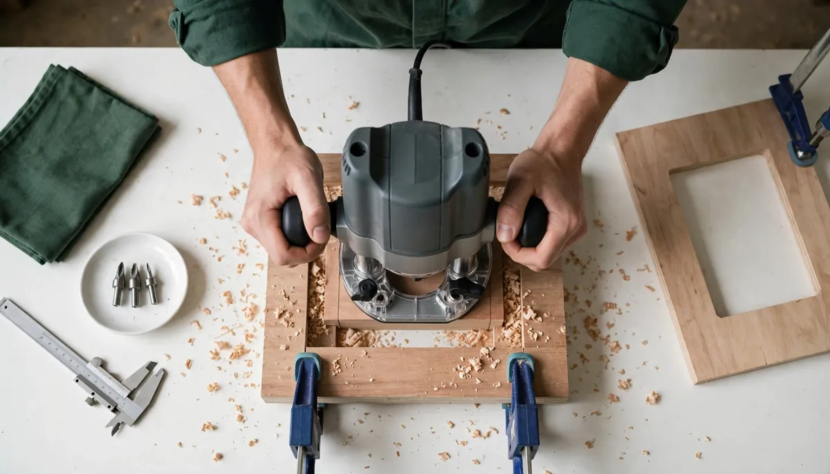 Comment faire une mortaise à la défonceuse ?